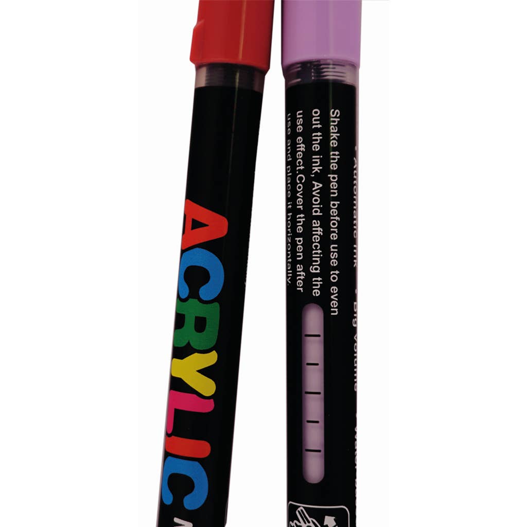 Markers - Acrylic Brush 24ct with Organizer Case – Premium Art