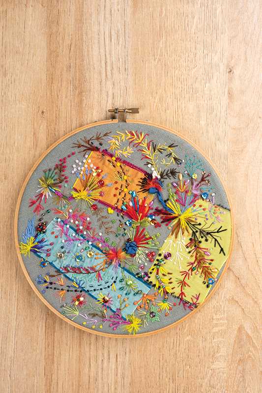 Book - Foolproof Freeform Embroidery by Jennifer Clouston: Paperback; 96 pages