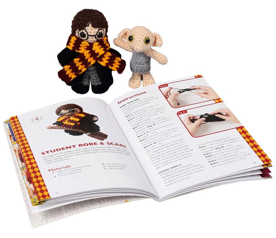 Book - Harry Potter Crochet by Lucy Collin: Kit - Paperback; 76 pages