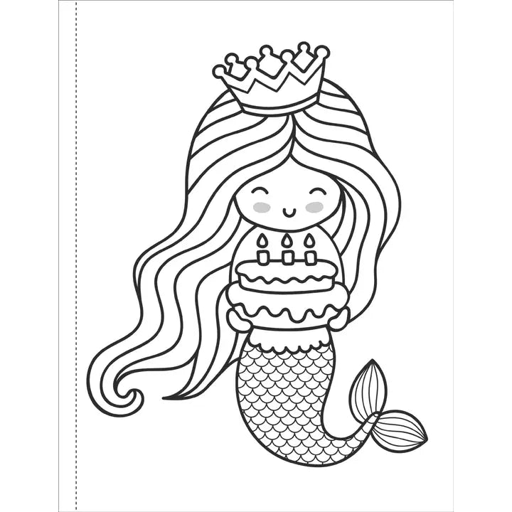 Coloring Book - Mermaids Coloring Book