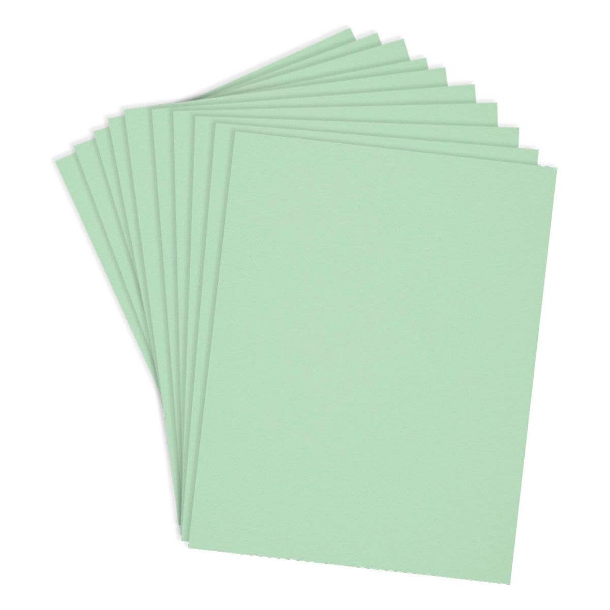 Cardstock - Mint ColorWheel Cardstock 8.5" x 11" - 10 Sheets