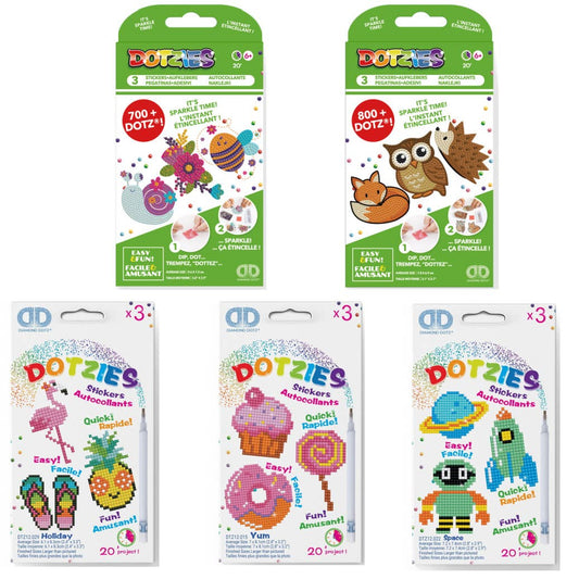 Diamond Dotz - Dotzies Sticker Assortment CDU