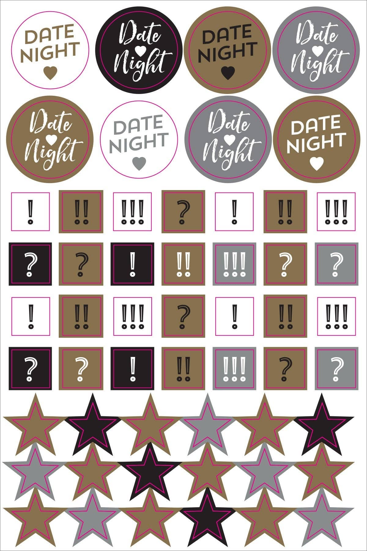 Stickers - Essentials Planner Mega Pack