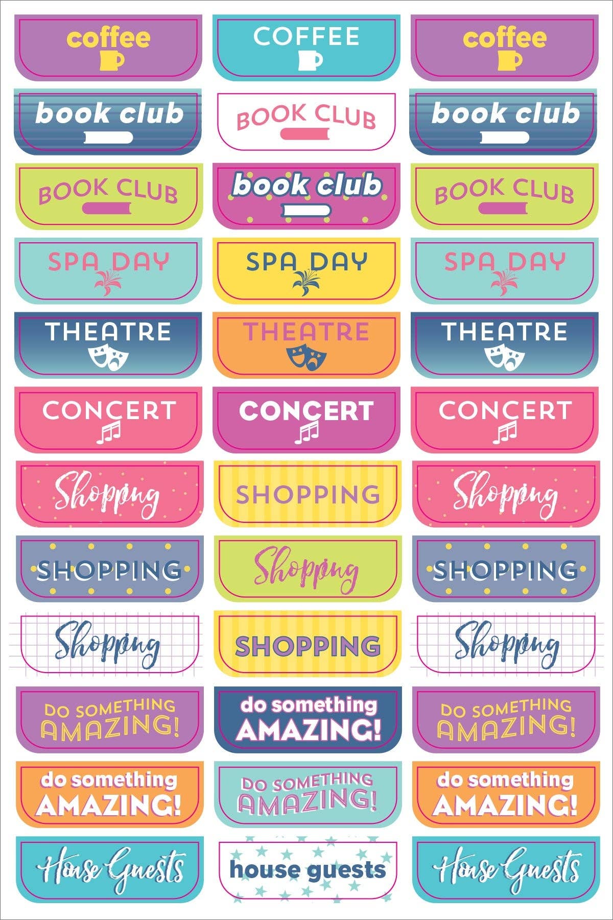 Stickers - Essentials Planner Mega Pack