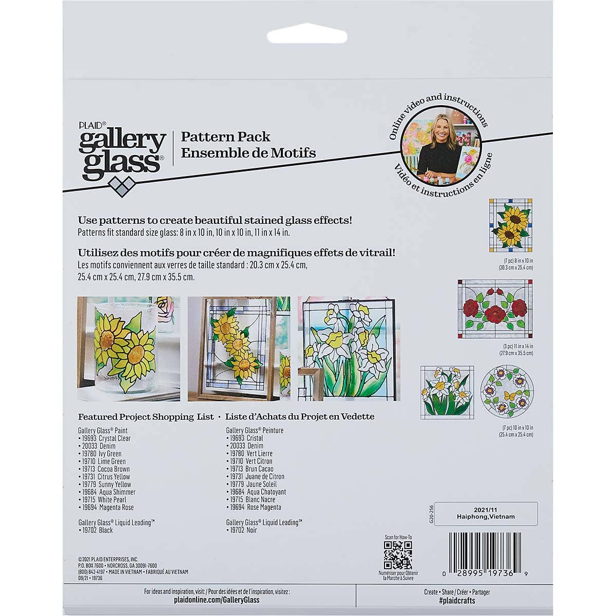 Gallery Glass - Pattern Packs - Floral