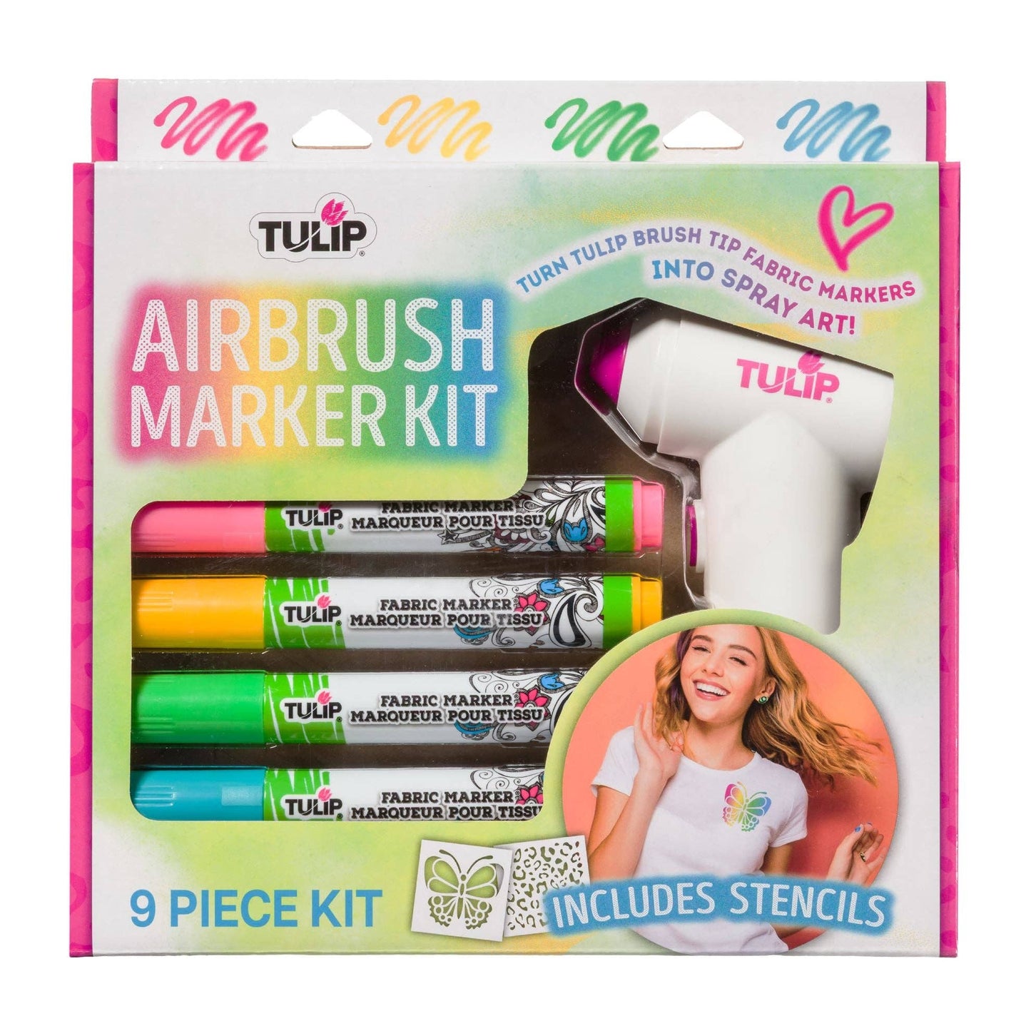 Marker - Tulip Airbrush Fabric Marker Kit