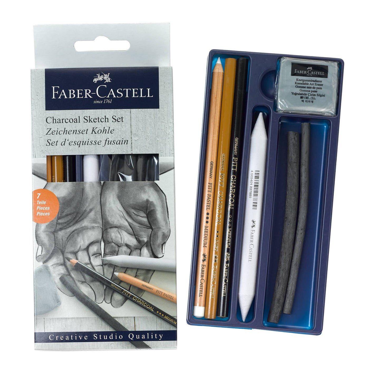 Charcoal - Sketch Set for Drawing