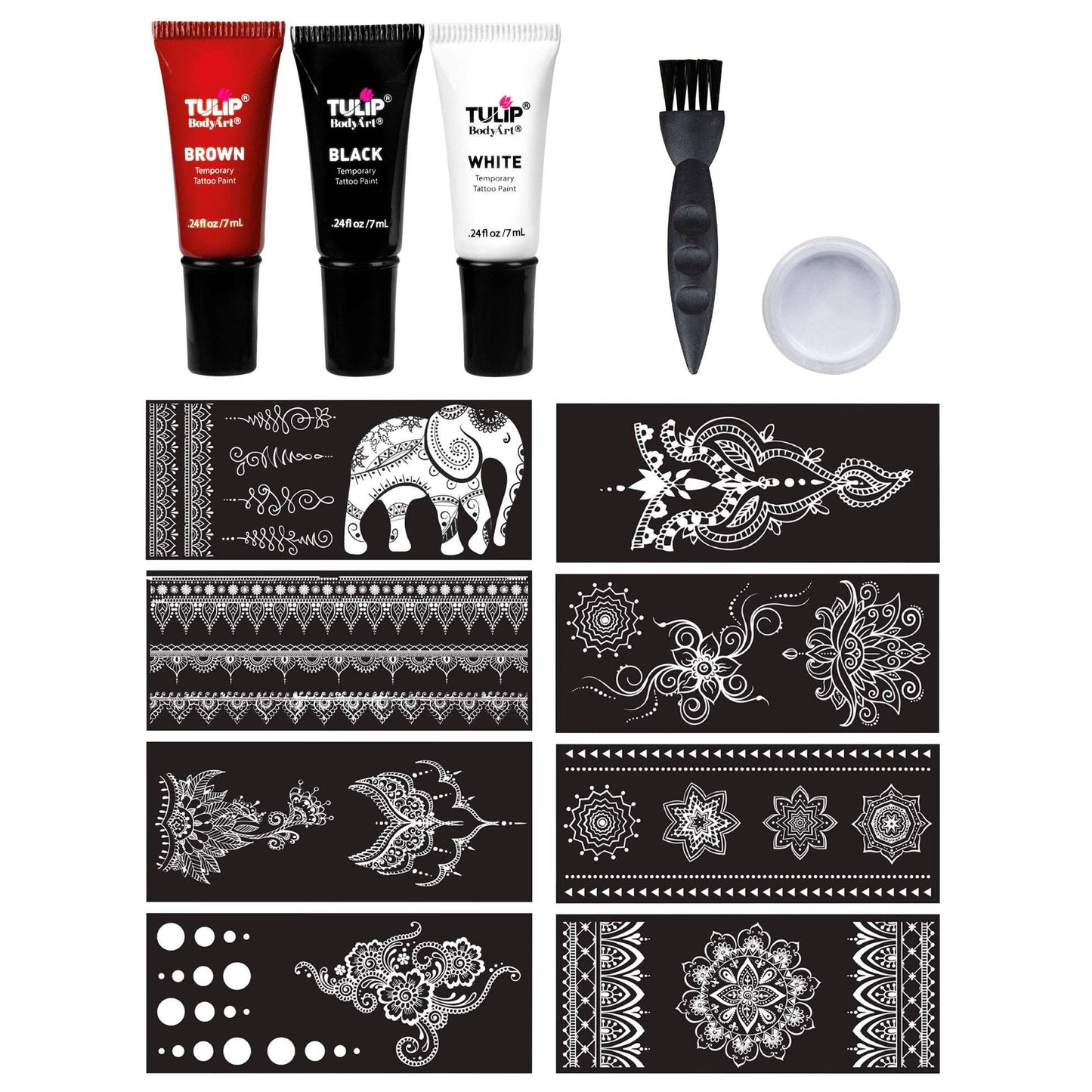 Henna Tattoo Kit - Tulip Body Art Ultimate