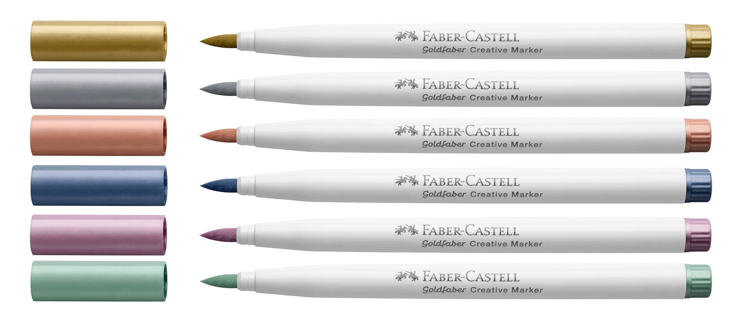 Markers - Metallic Brush Nib: Happy Celebration