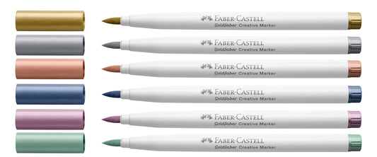 Markers - Metallic Brush Nib: Happy Celebration