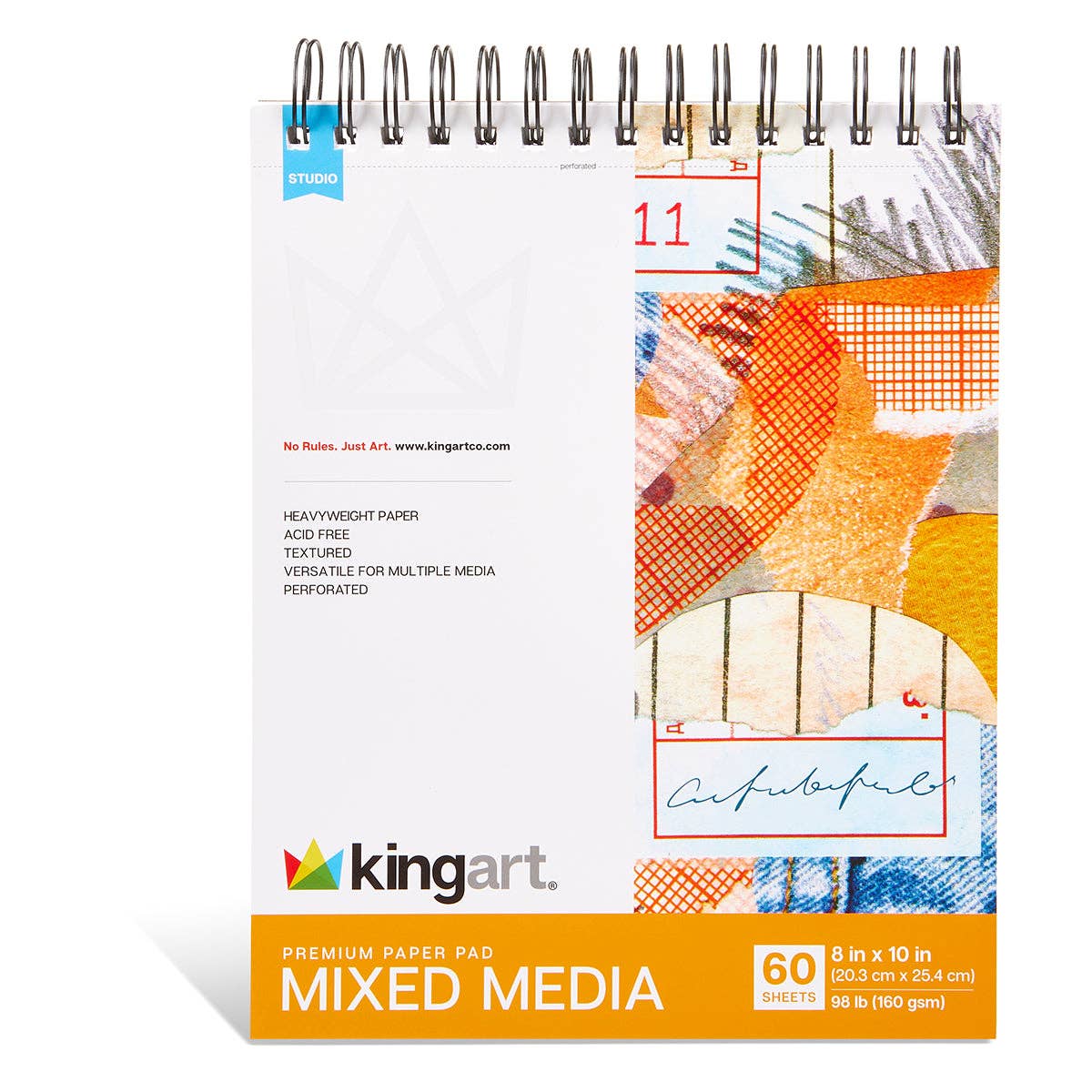 Paper Pad - Mixed Media Sketchbook - 8” x 10” - 60 Sheets