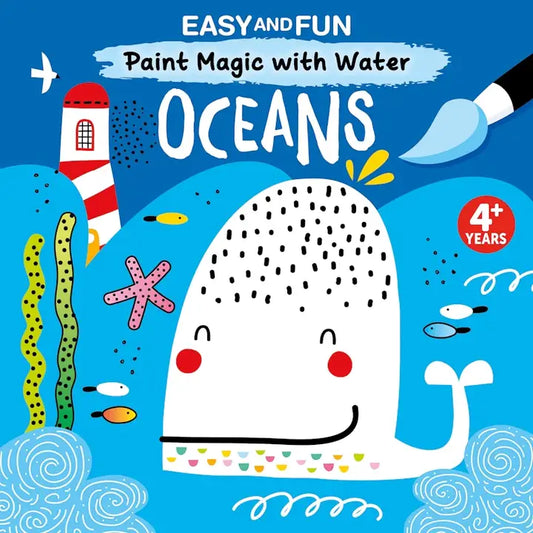 Painting Book - Paint Magic with Water Oceans