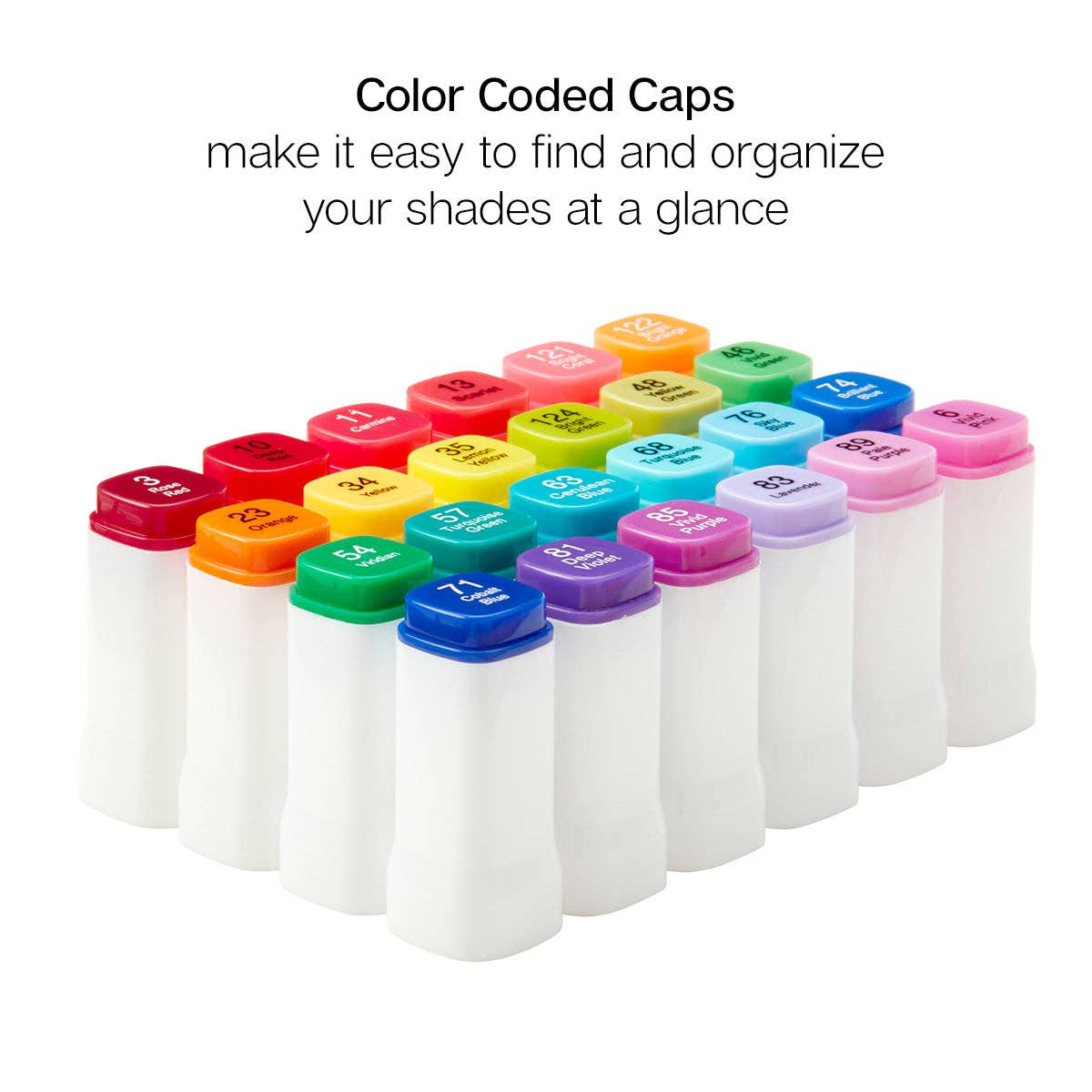 Markers - PRO Double-Ended Alcohol Markers - 24 Bright Colors