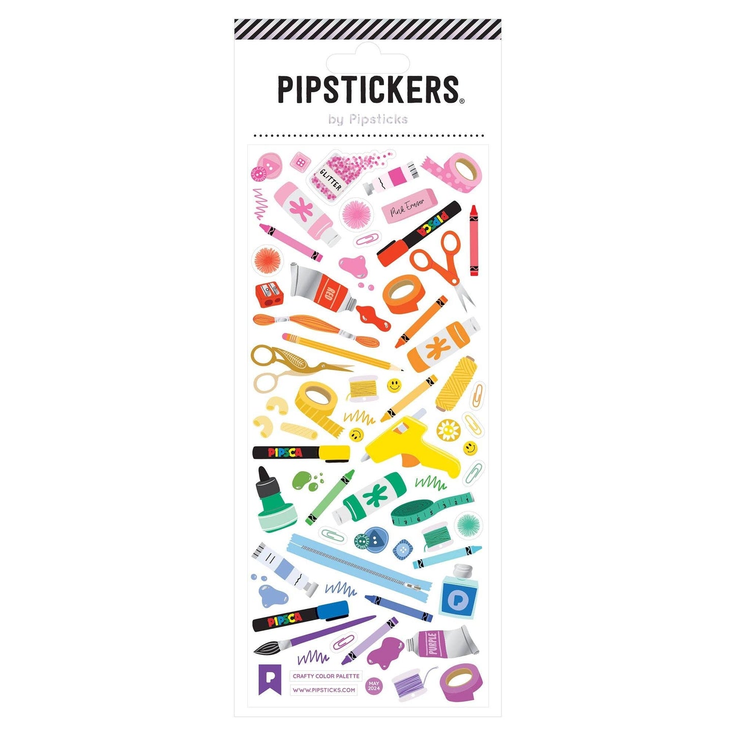 Stickers - Crafty Color Palette: 0001