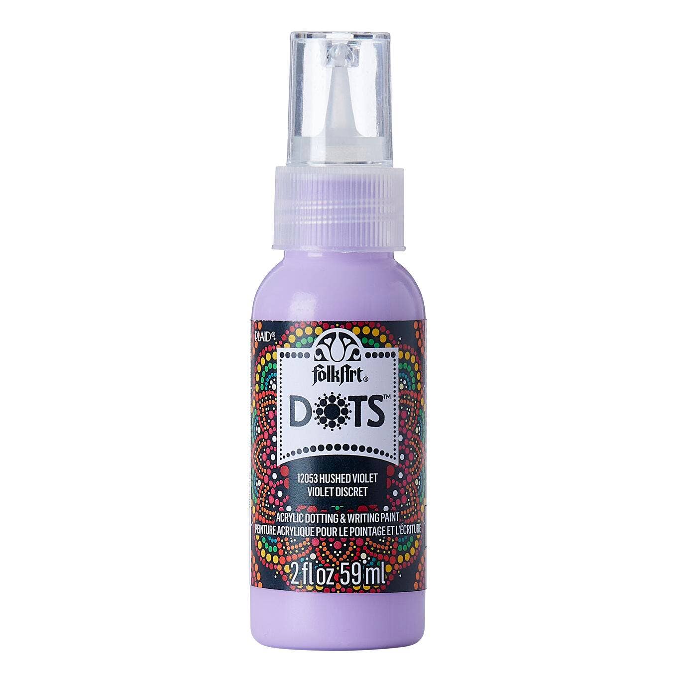 Paint - Acrylic - Satin Dots Hushed Violet