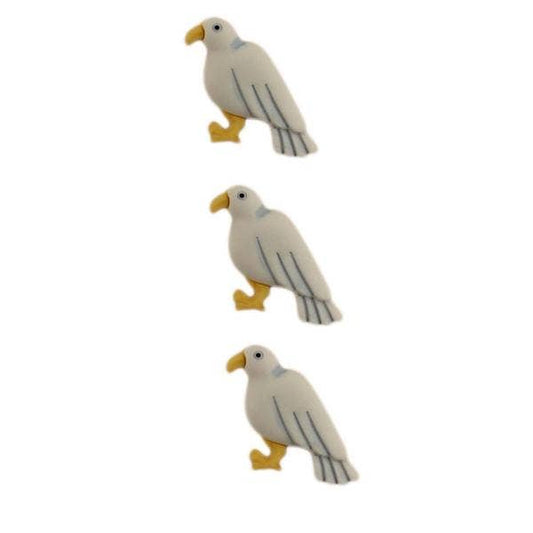 Buttons - Seagull - Craft and Sewing Buttons