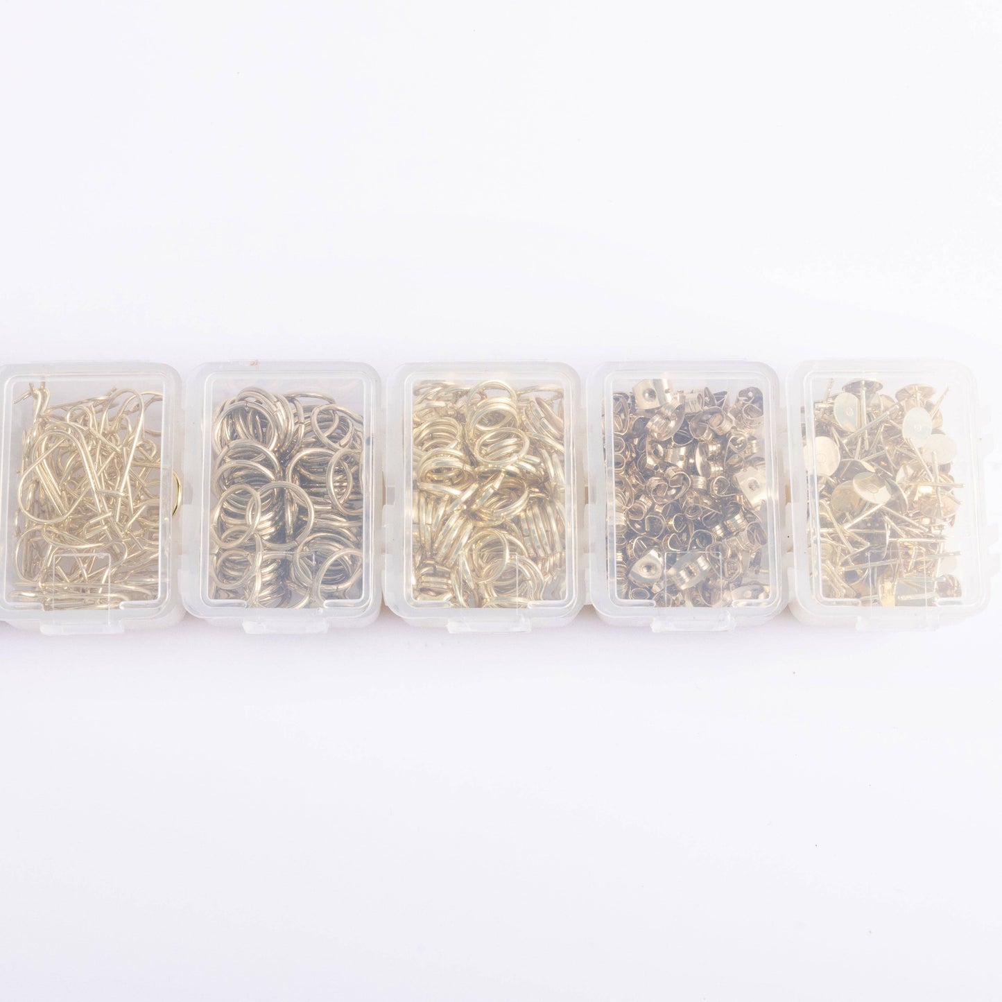 Jewelry - Gold Essential Earring Findings Kit, 575pcs