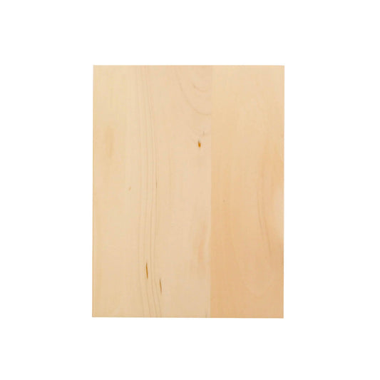 Wood - Basswood Rectangle Panel 6 x 8 for Woodburning & Laser