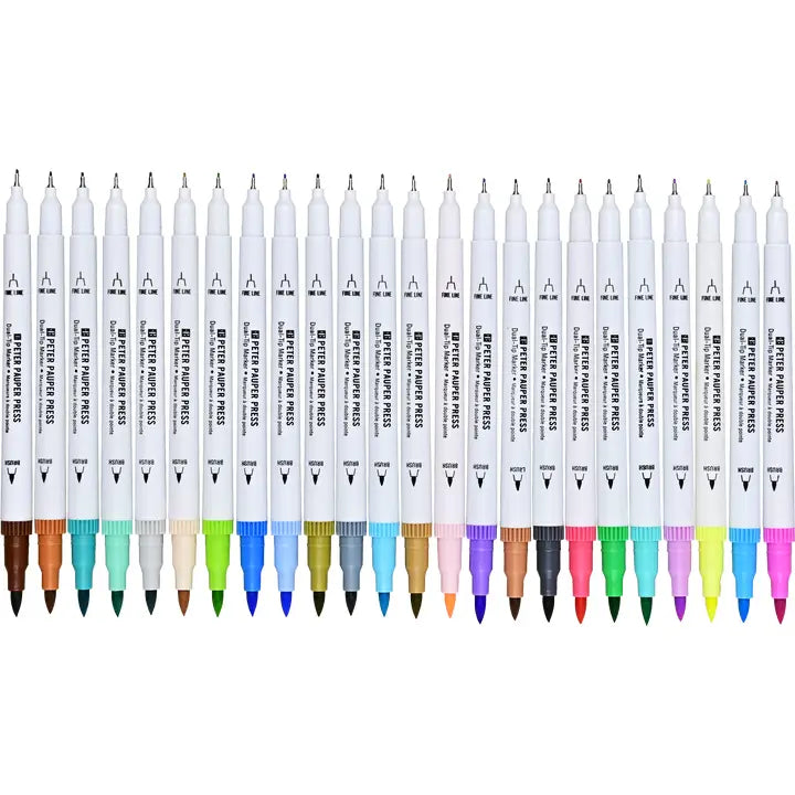 Markers - Studio Series Dual-Tip Pastel Markers (Set of 24)