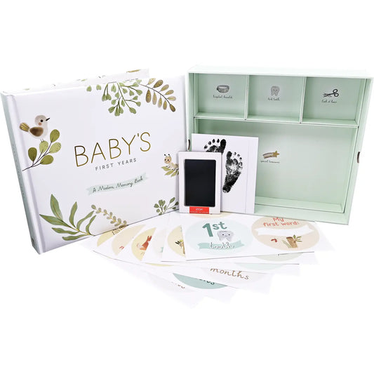 Book - Baby's First Years: A Modern Memory with Keepsake Box