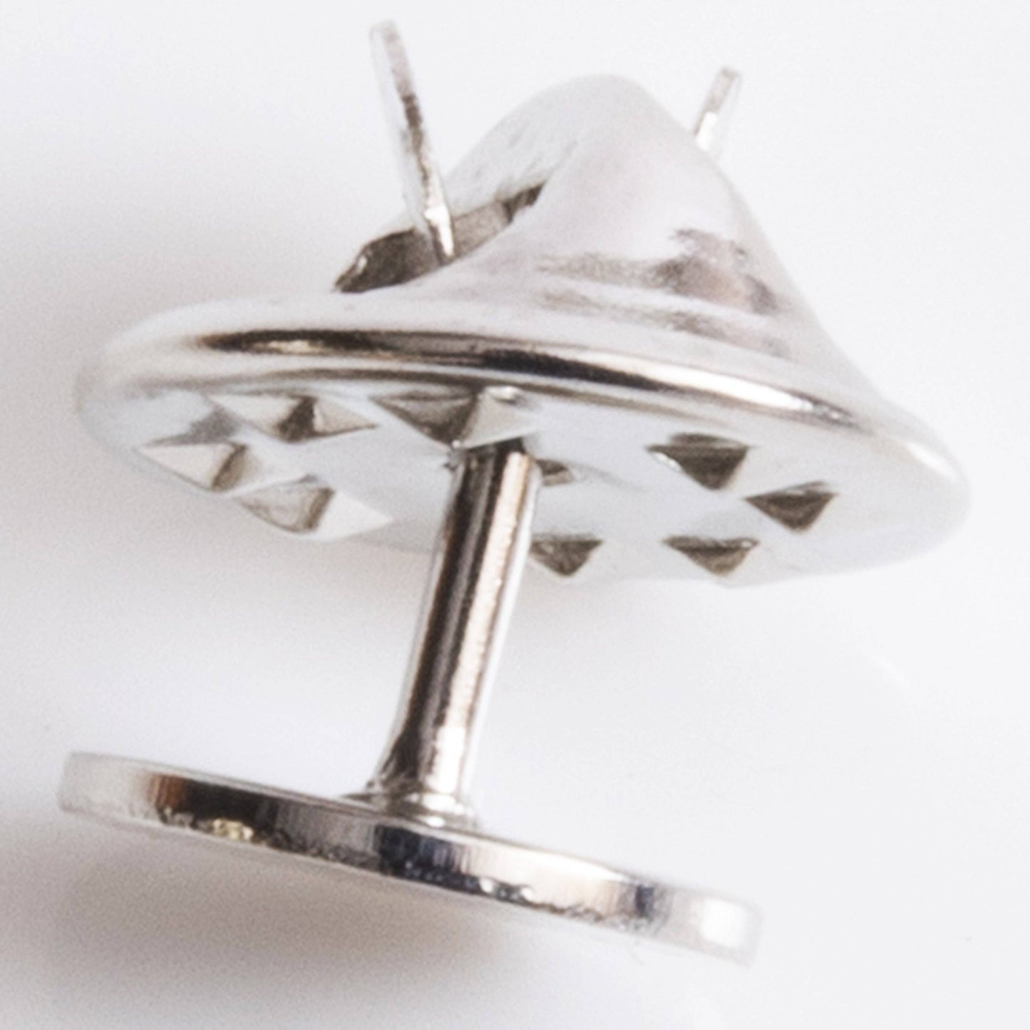 Jewelry - Silver Butterfly Clutch Tie Tack Pin Blanks with Back 10pc