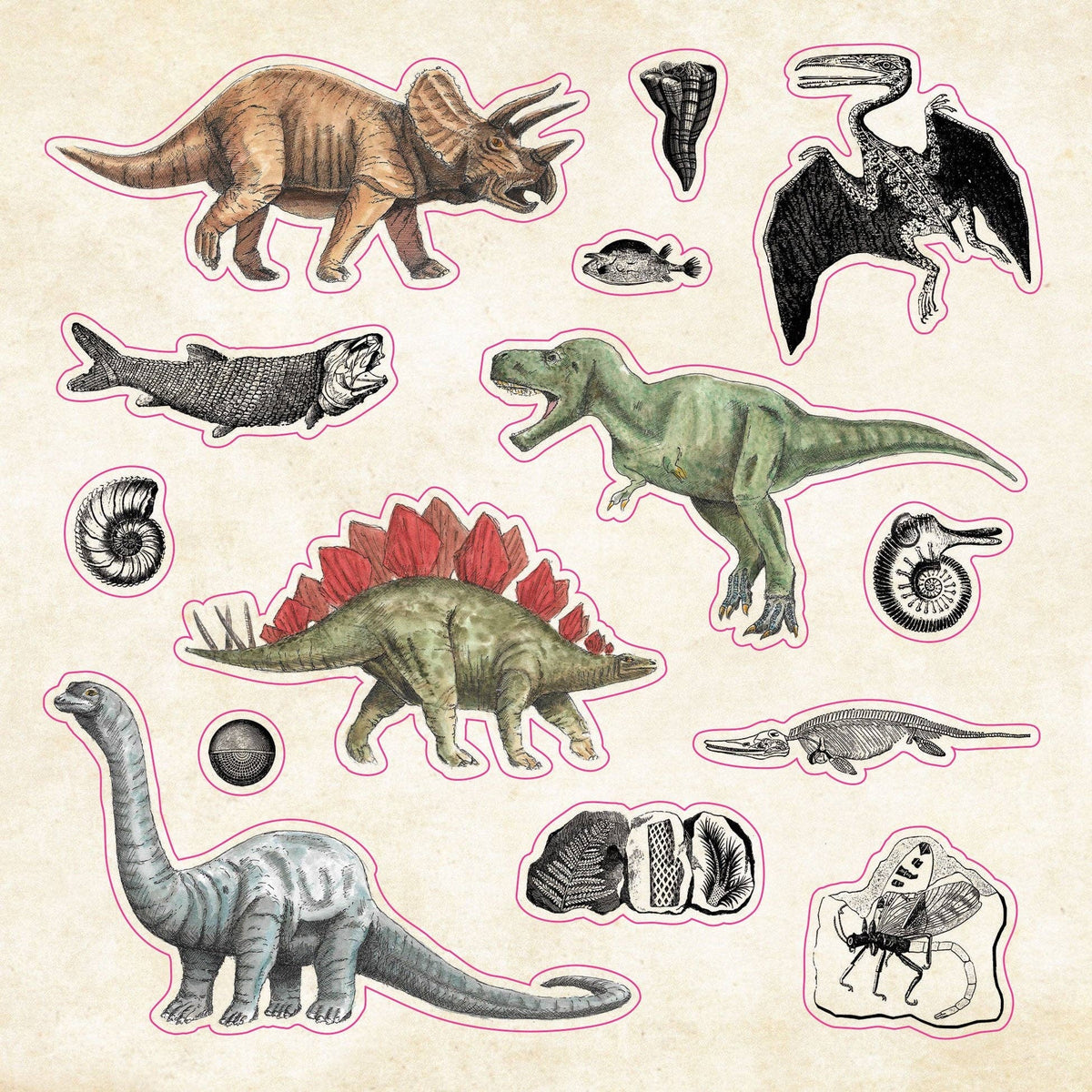 Stickers - The Sticker Book of Curiosities