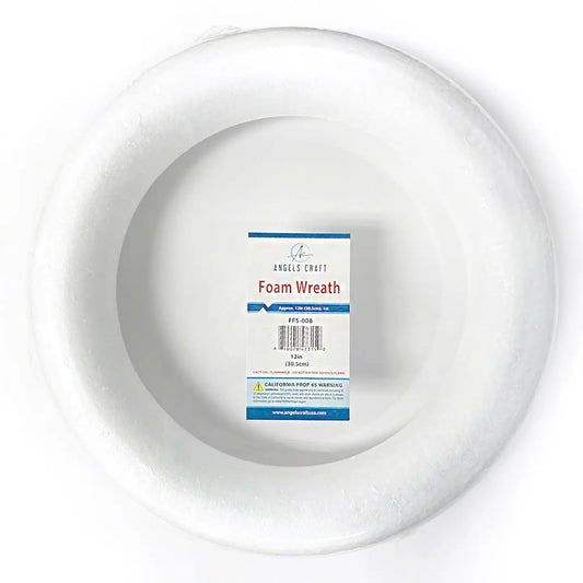 Floral Foam - Foam Wreath 1-ct 12inch