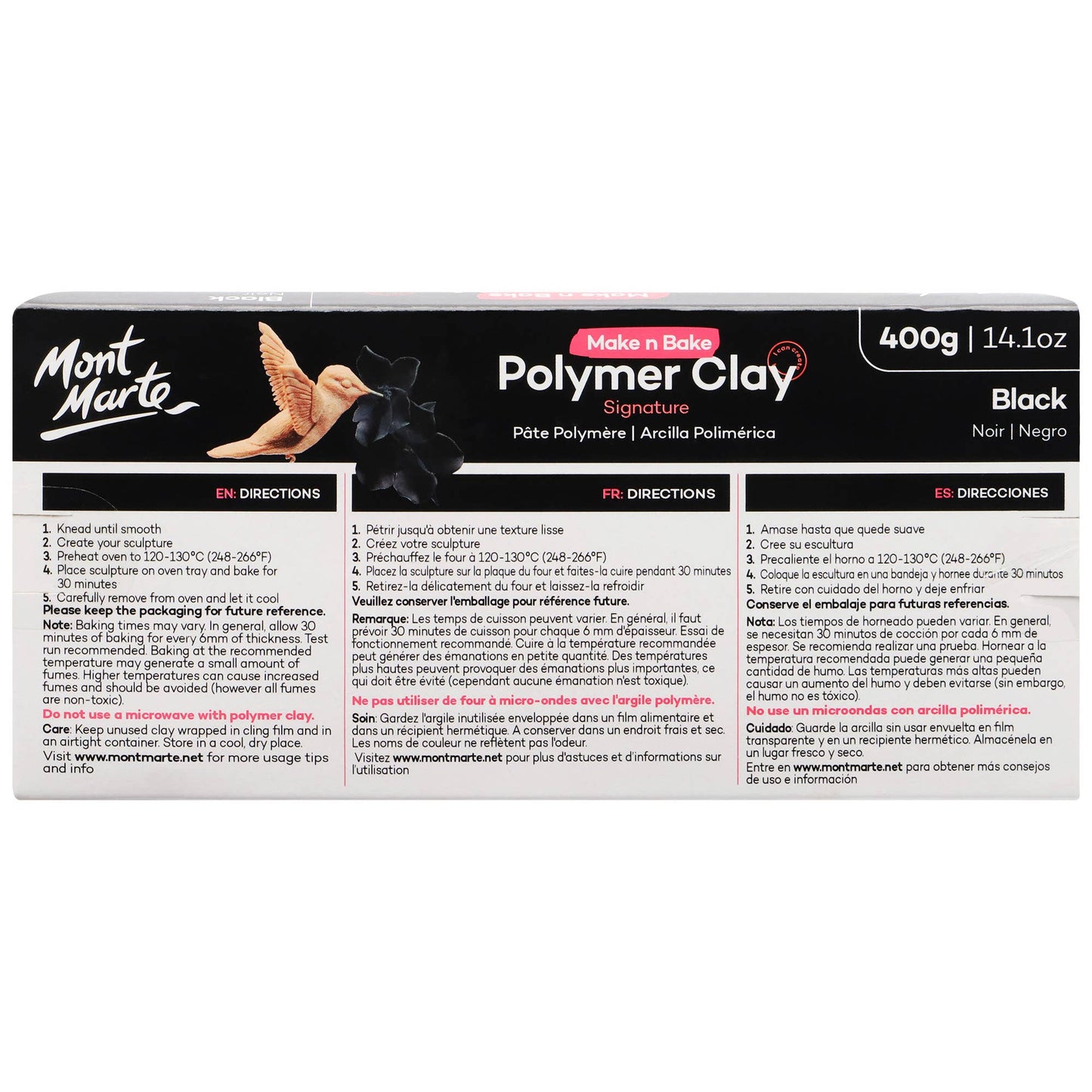 Clay - Make n Bake Polymer Clay Signature 400g (14.1oz): Beige