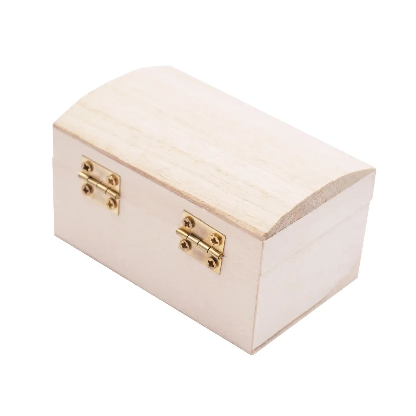 Wood - Dome Top Wooden Jewelry Box