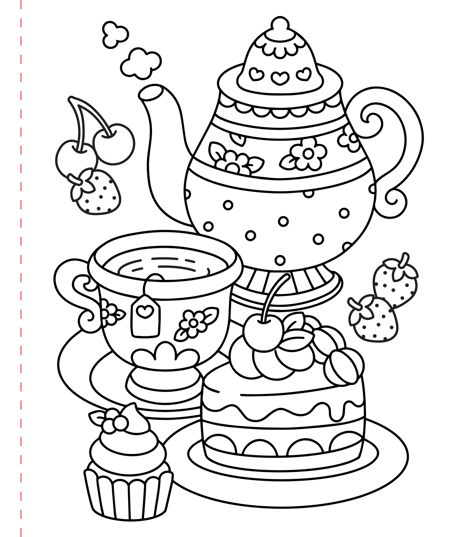 Coloring Book - Large Print Cozy & Comfy