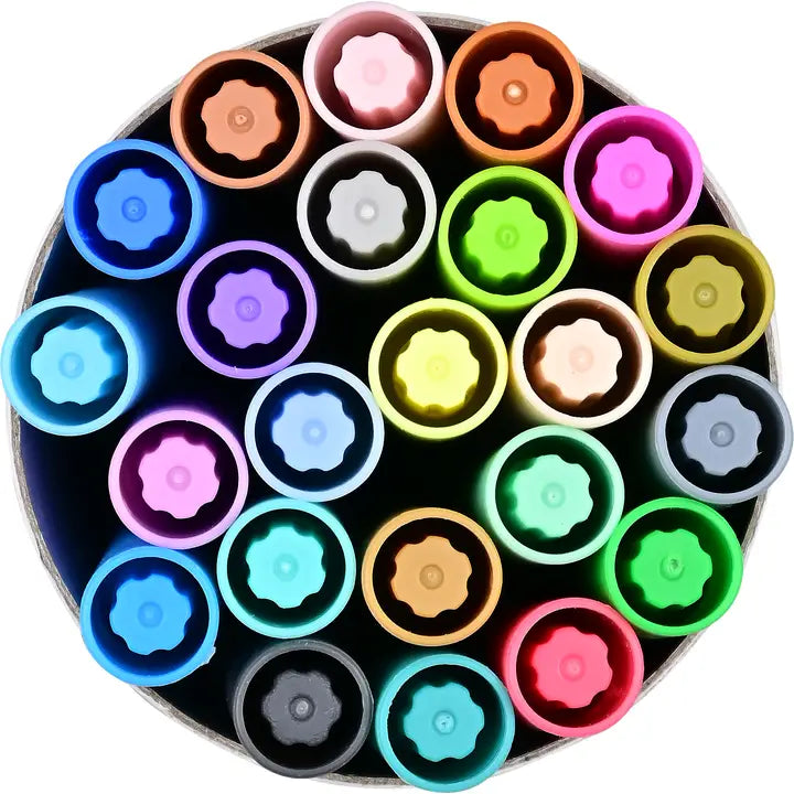 Markers - Studio Series Dual-Tip Pastel Markers (Set of 24)