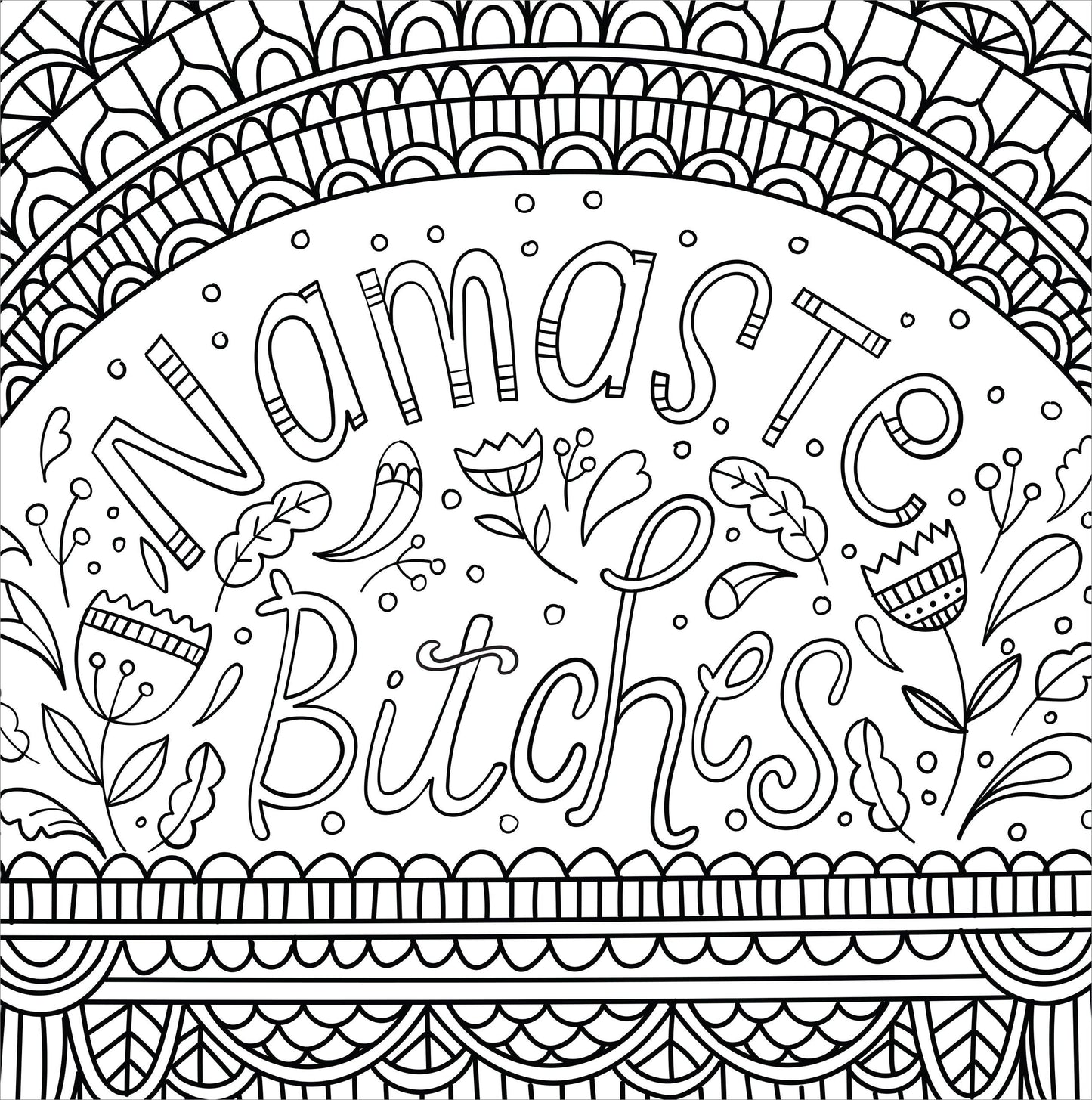 Coloring Book - Inner F*cking Peace Adult