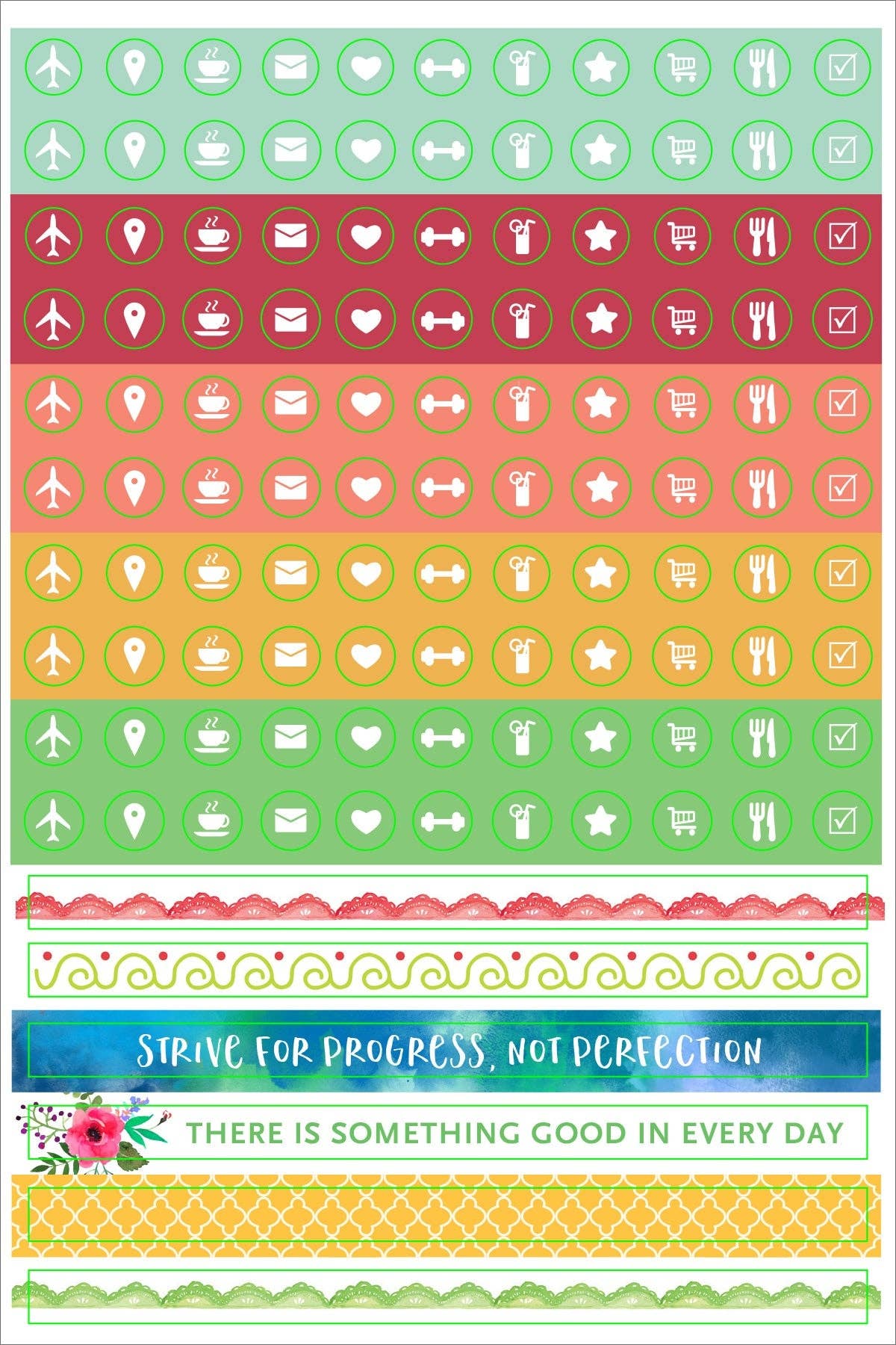 Stickers - Essentials Planner Mega Pack