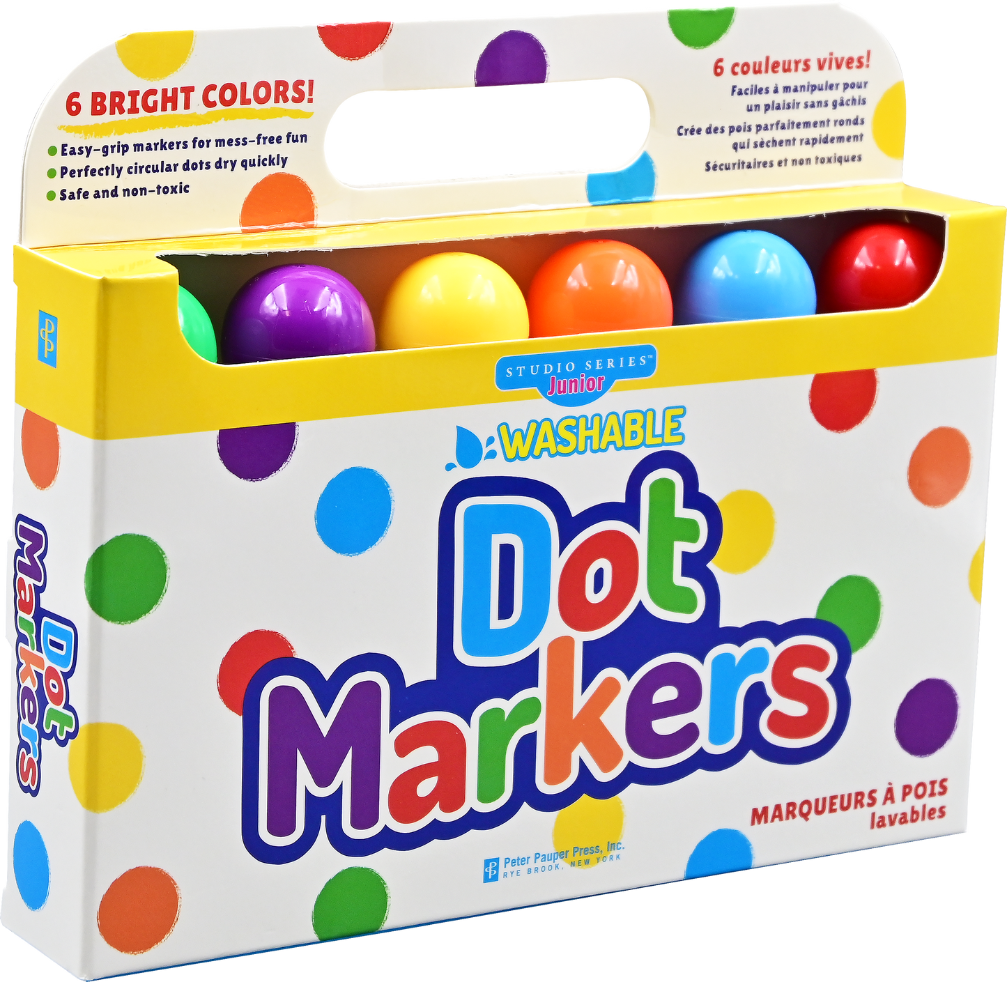 Markers - Studio Series Junior Washable Dot Markers (Set of 6)