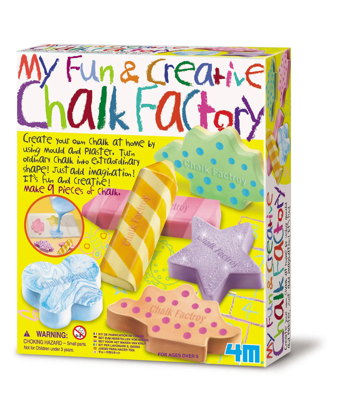 Craft Kit - 4M My Fun & Creative Chalk Factory