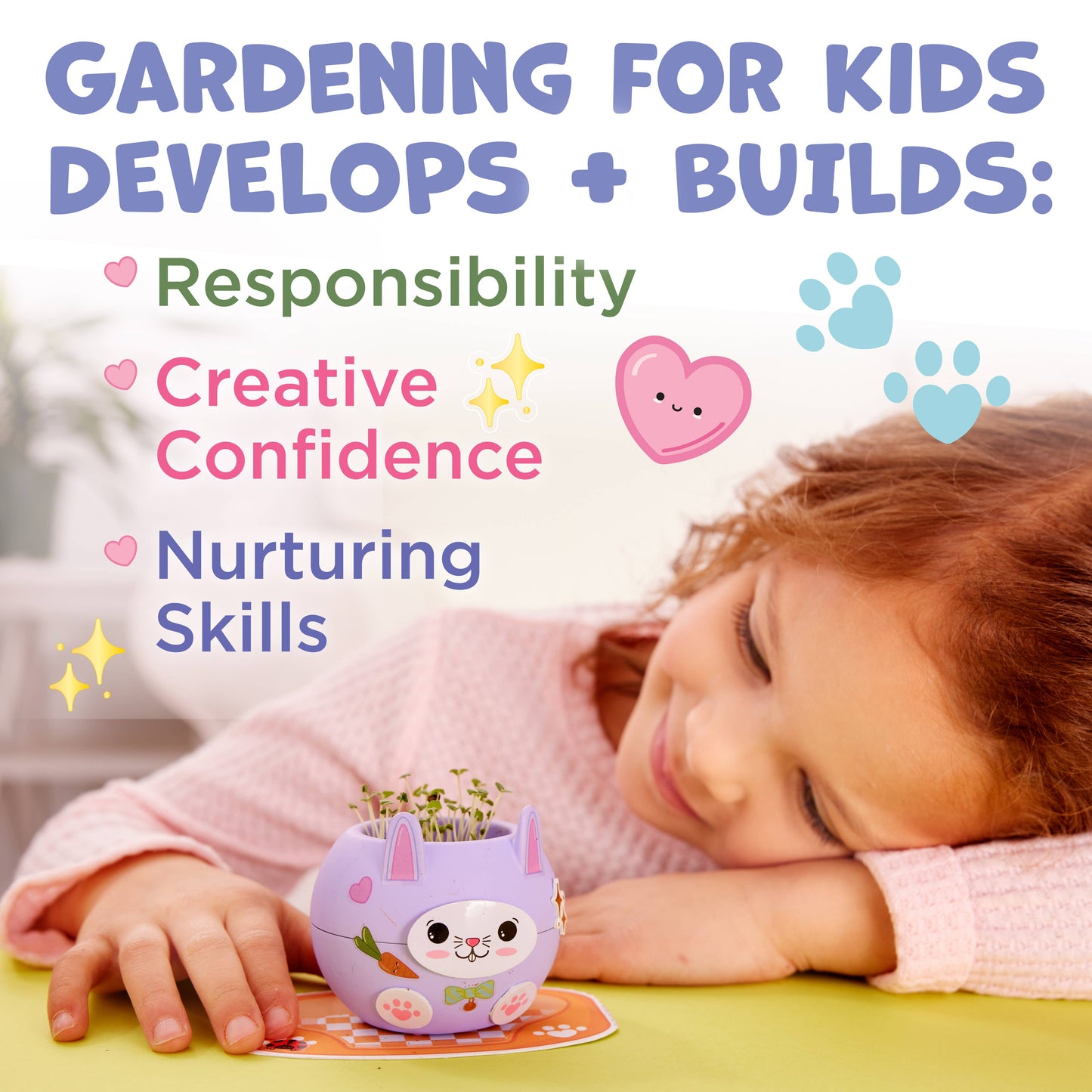 Plant a Pet Mini Grow Craft Kit for Kids: Puppy