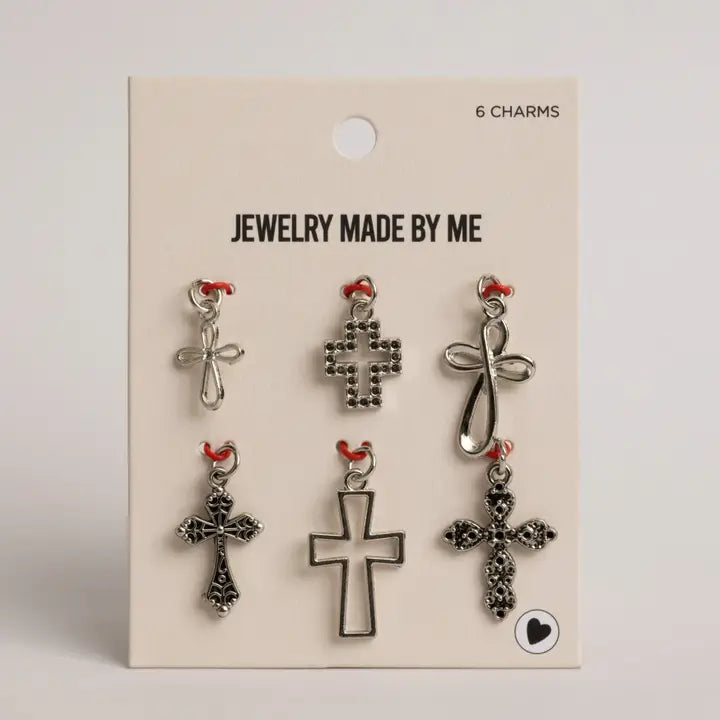 Jewelry - Classic Cross Charms 6pc