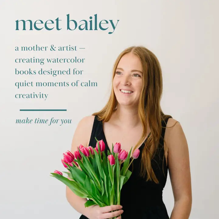 Paper - Little Bit of Summer - Mini Watercoloring Book