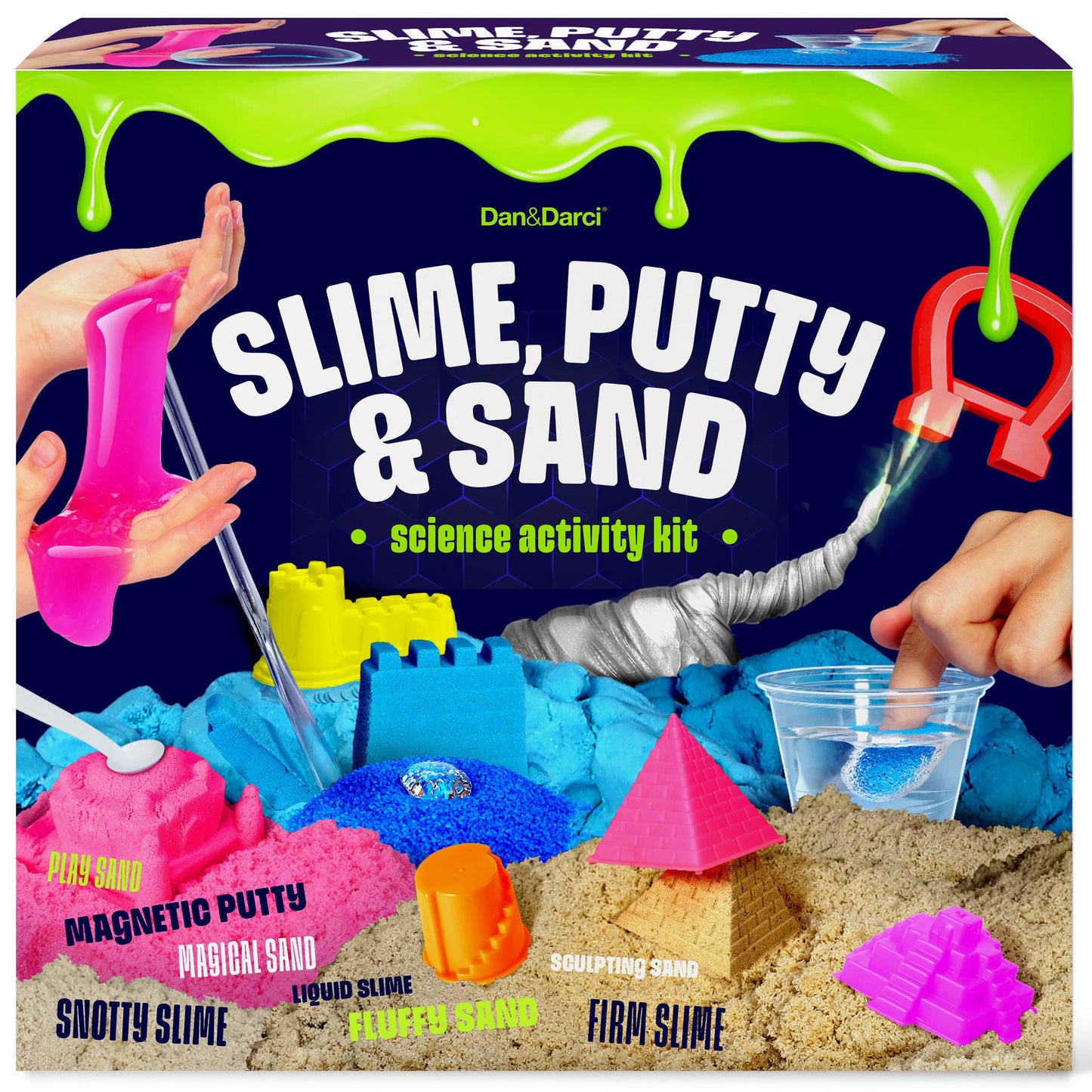 Crafting Kits - Slime, Putty & Sand Sensory Science Kit - Slime for Kids