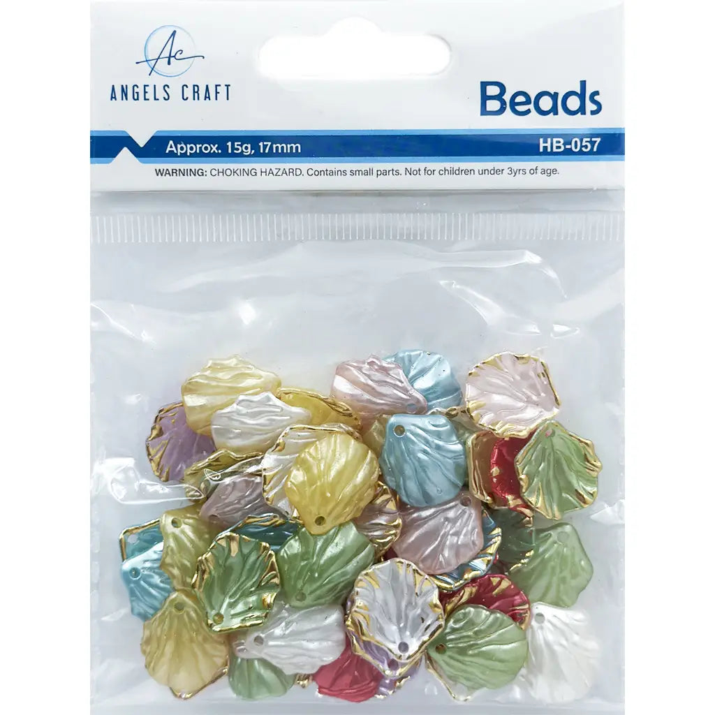 Beads - Clam Shell Bead - Multi Color