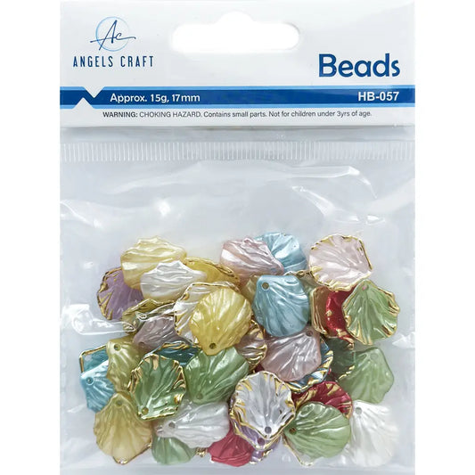 Beads - Clam Shell Bead - Multi Color