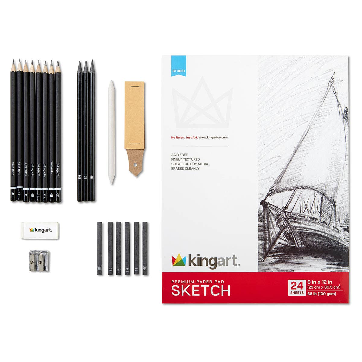 Sketch Kit - Sketching Essentials Set - 22 pcs