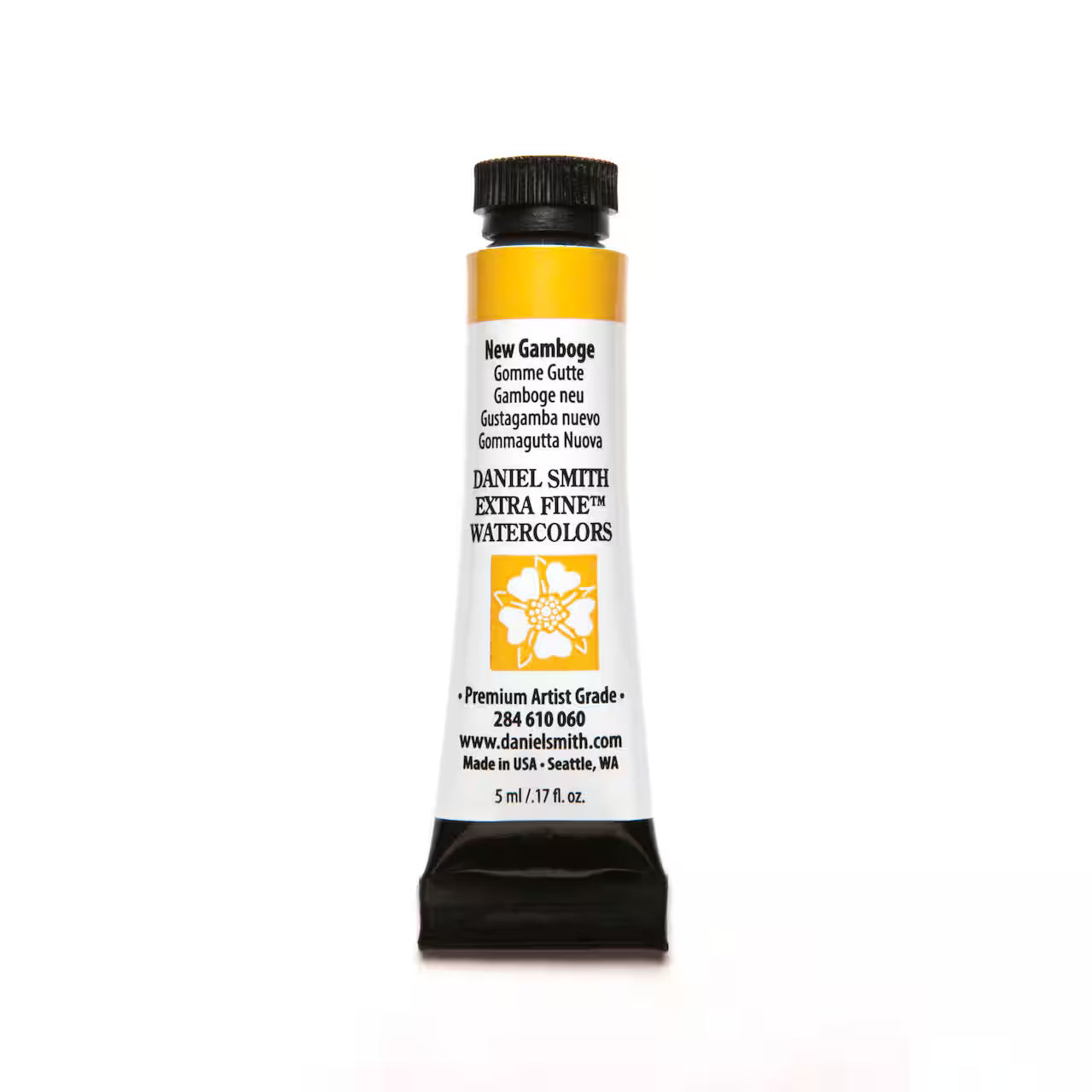 Paint - Daniel Smith Extra Fine Watercolor Paint 5ml Tube - New Gamboge