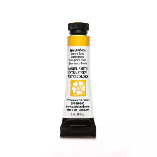 Paint - Daniel Smith Extra Fine Watercolor Paint 5ml Tube - New Gamboge