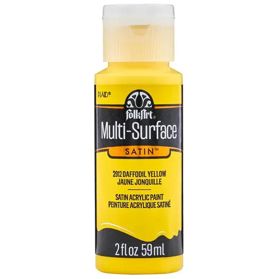 Paint - Acrylic - Satin Daffodil Yellow