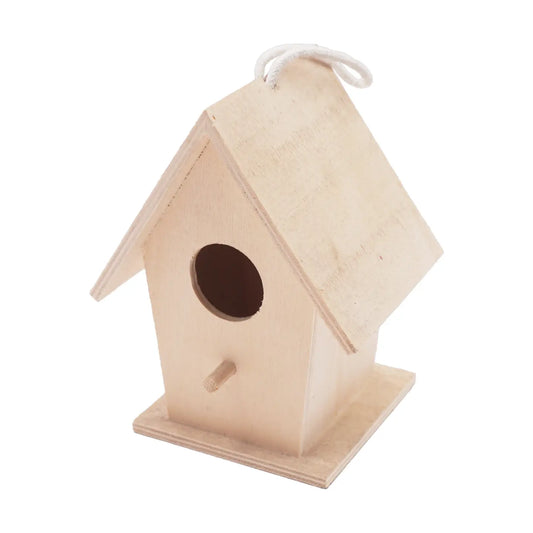 Wood - Single Roof Wooden Bird House