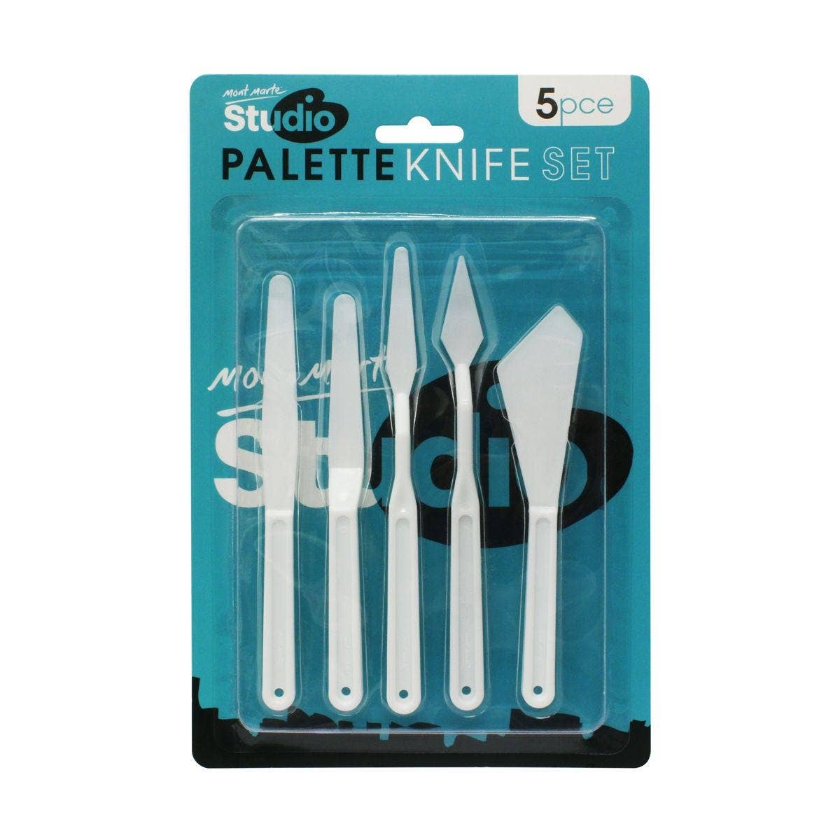 Palette Knife - Studio  Set 5pce - Plastic