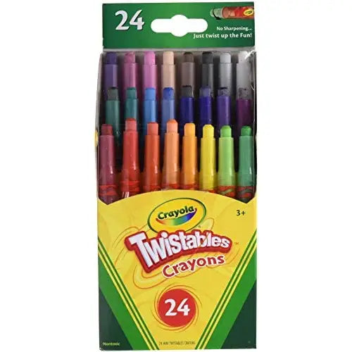 Crayons - Crayola 24 Count Mini Twistable Crayons