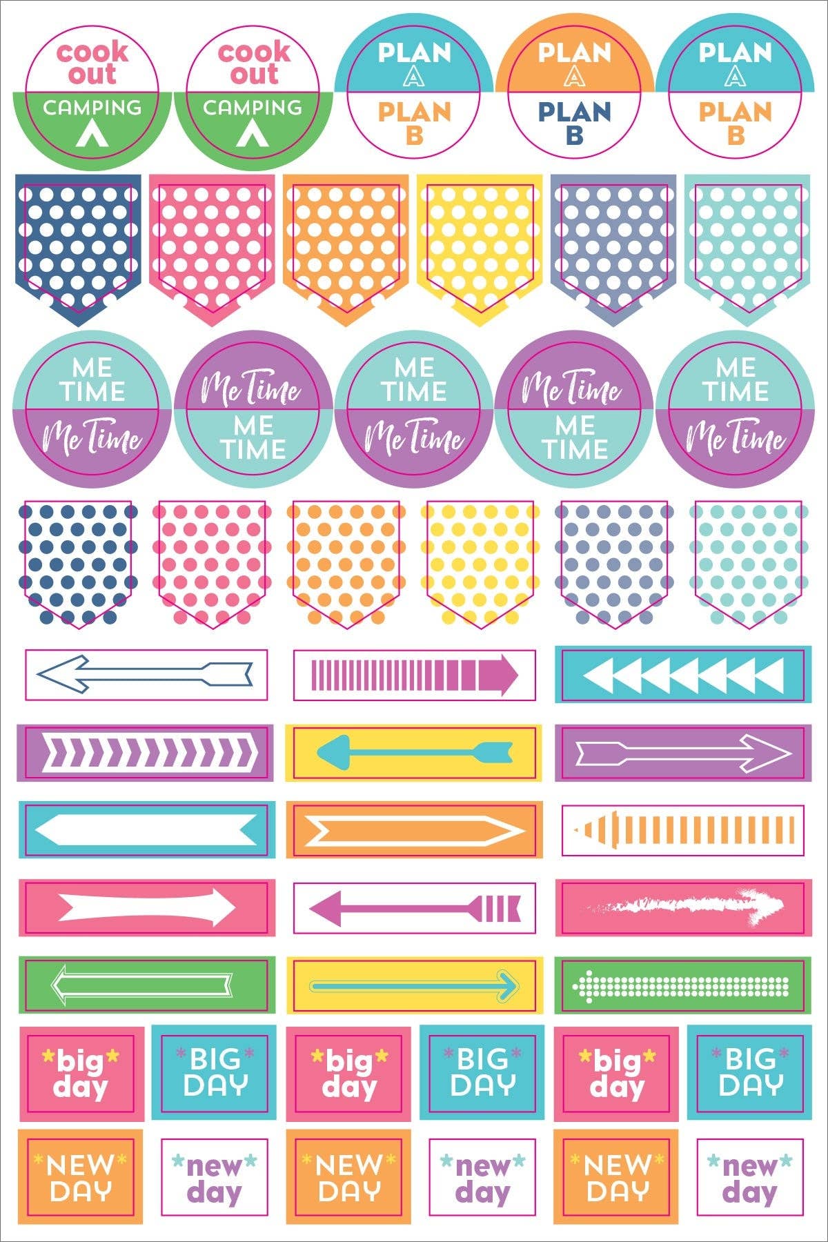 Stickers - Essentials Planner Mega Pack