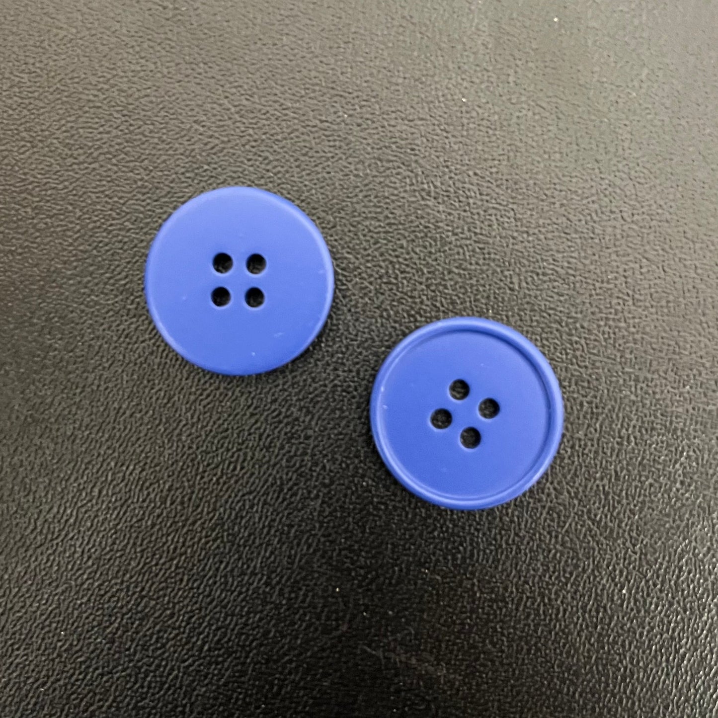 Buttons - Cobalt Retro Set of 6